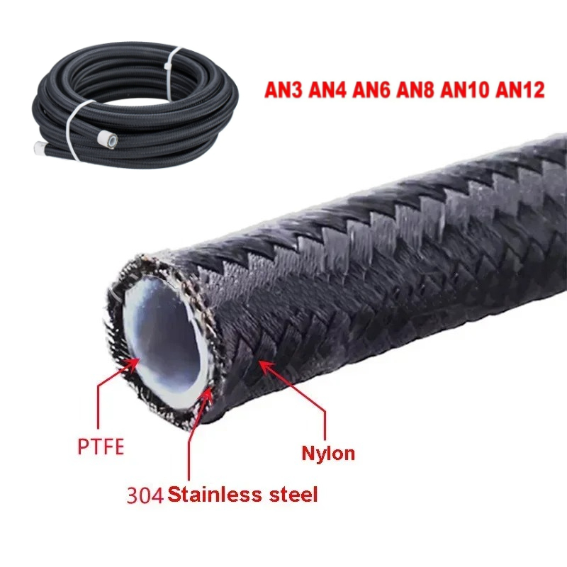 Ptfe Tape Thread - 2M/3M/5M AN4 AN6 AN8 AN10 Universal