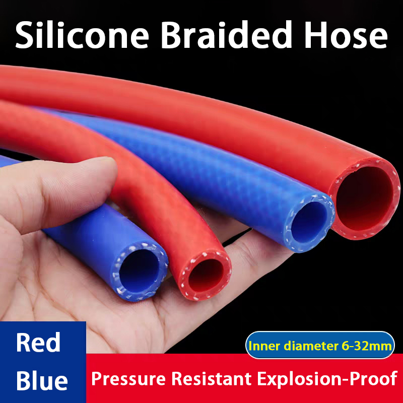 Flexible Hose Braided - 1 Meter Thickening Silicone Tube High