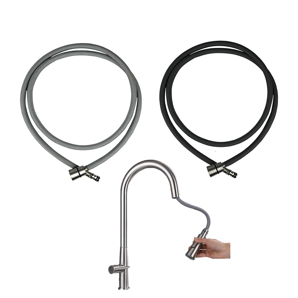 Flexible Hose Braided - Kitchen Faucet Hose Replacement Pull Out