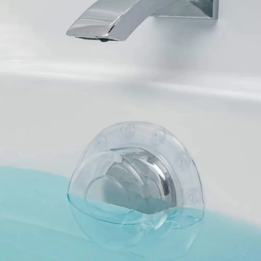 Drain Pipe Clip - PVC Bath Overflow Drain Cover Anti-overflow