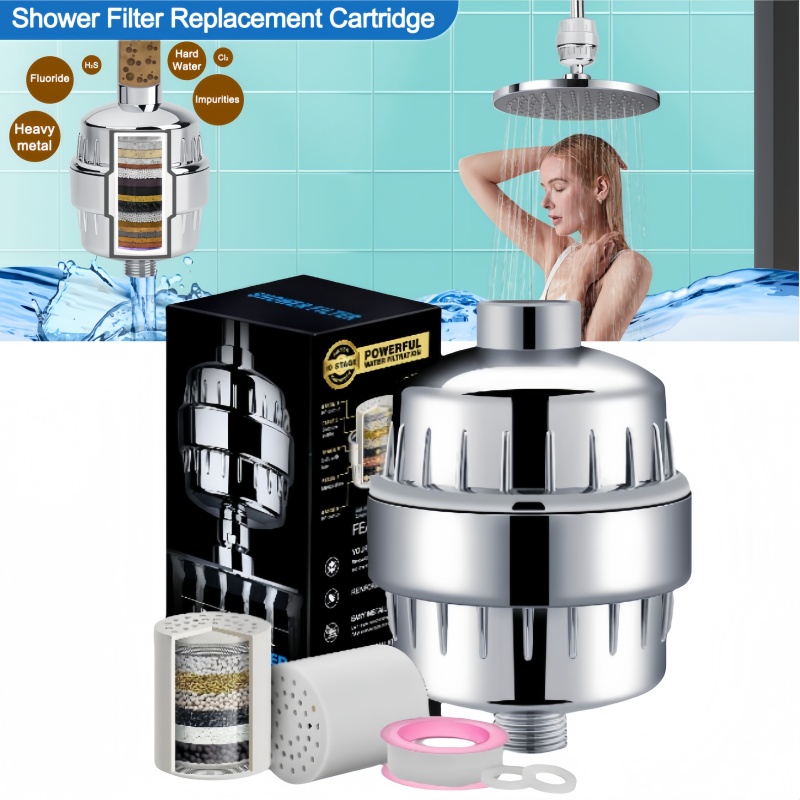 Shower Valve Cartridge - 15/20 Stages High Output Shower Head