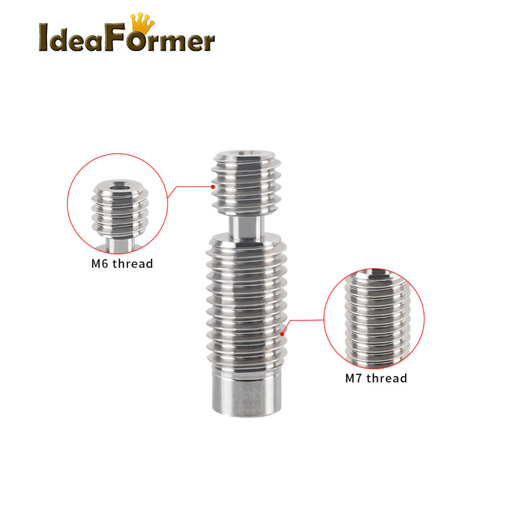 3D Printer E3D V6 Heat Break H - огляд і ціна Ptfe Tape Thread