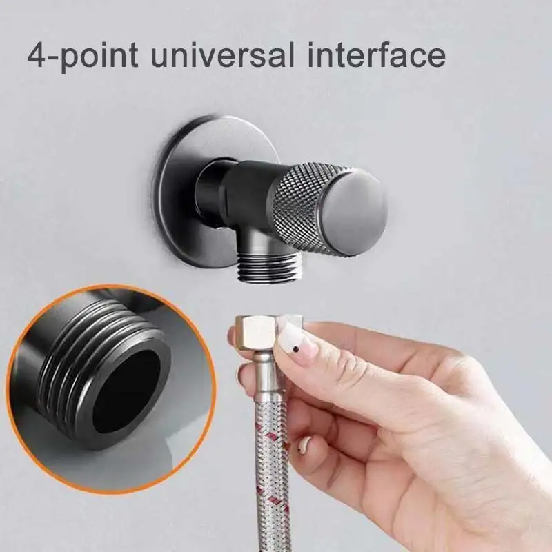 B 4 Points Faucet Inlet Valve  - огляд і ціна Toilet Fill Valve