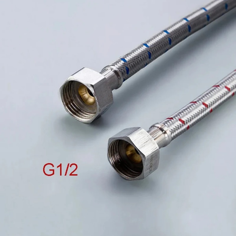 2PCS 60cm Flexible Plumbing Pi - огляд і ціна Flexible Hose Braided