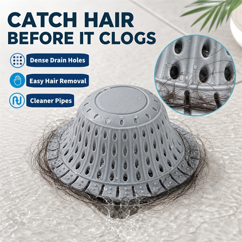 Silicone Foldable Hair Catcher - огляд і ціна Drain Pipe Clip