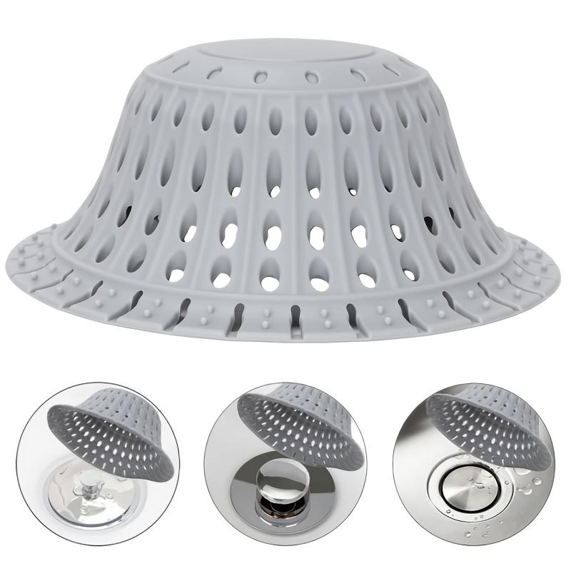 Silicone Foldable Hair Catcher - огляд і ціна Drain Pipe Clip