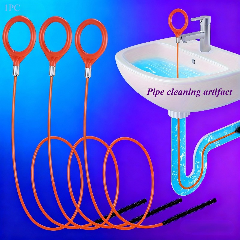 Sink Snake Hair Remover Tool,  - огляд і ціна Drain Snake Flexible