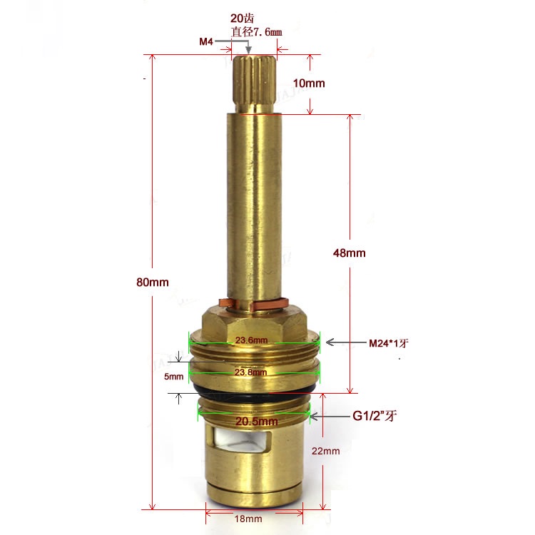 MTTUZK All-copper G1/2