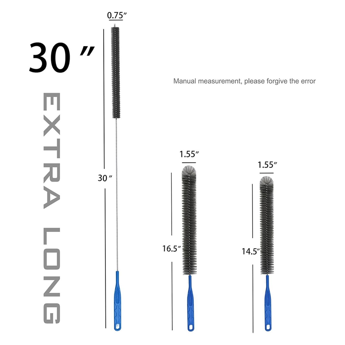 A013 Drain Cleaning Brush Set, - огляд і ціна Drain Snake Flexible