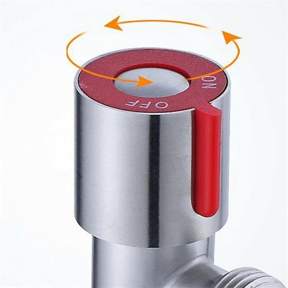 Stainless Steel Hot Cold Inlet - огляд і ціна Toilet Fill Valve