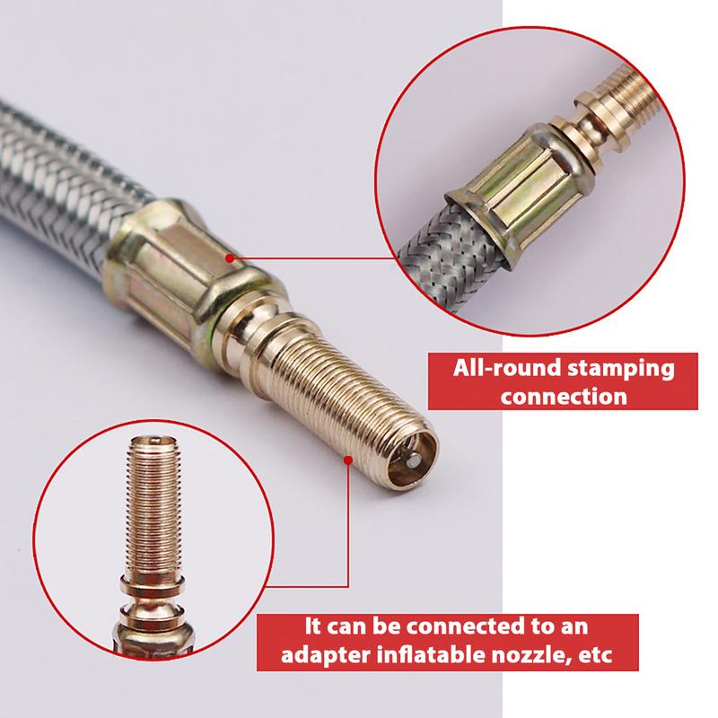 1Piece Truck Valve Extension F - огляд і ціна Flexible Hose Braided