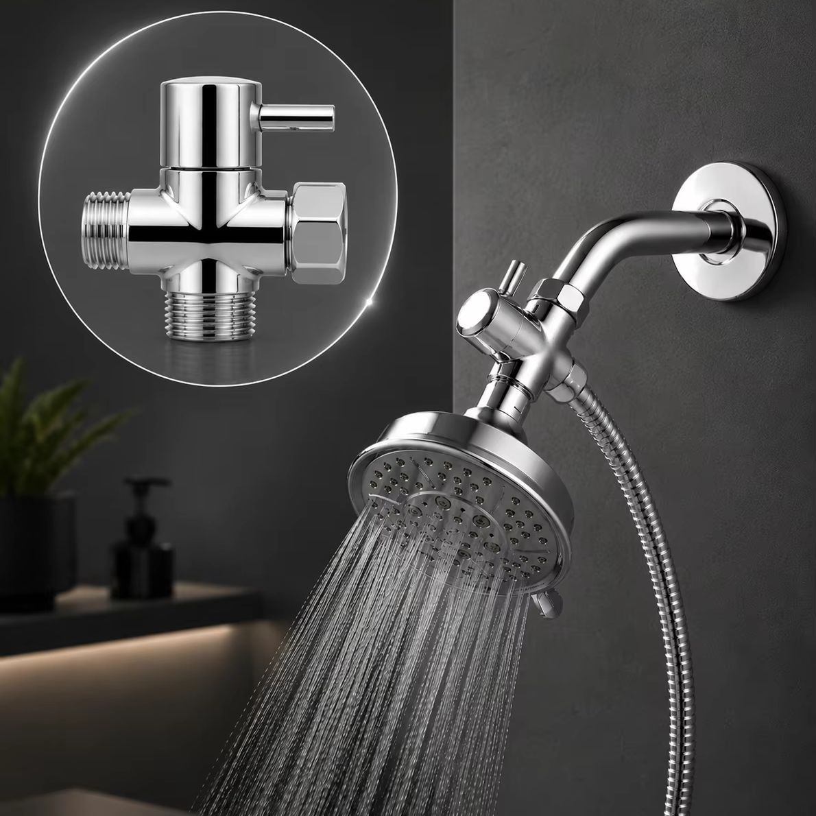 SANIVITAL 3-Way Shower Diverte - огляд і ціна Shower Valve Cartridge