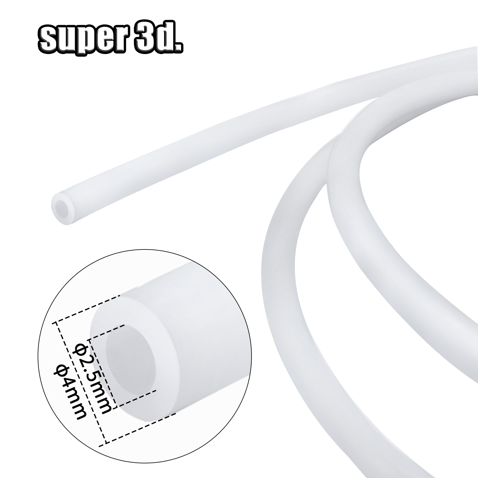 1/2/50M Bambu Lab PTFE Tube ID - огляд і ціна Ptfe Tape Thread