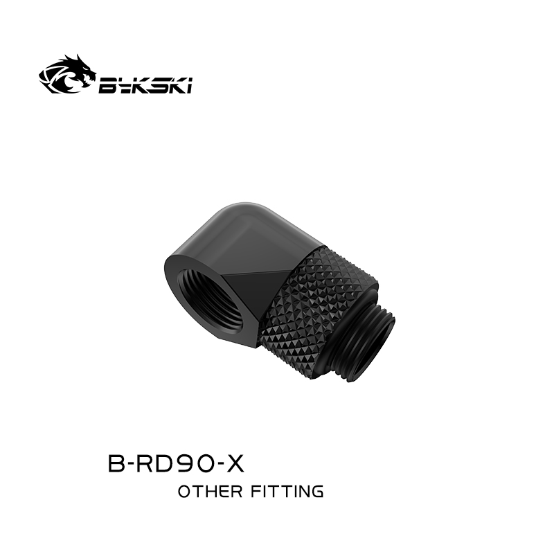 Bykski B-RD90-X 90 Degree Bras - огляд і ціна Compression Fitting Brass
