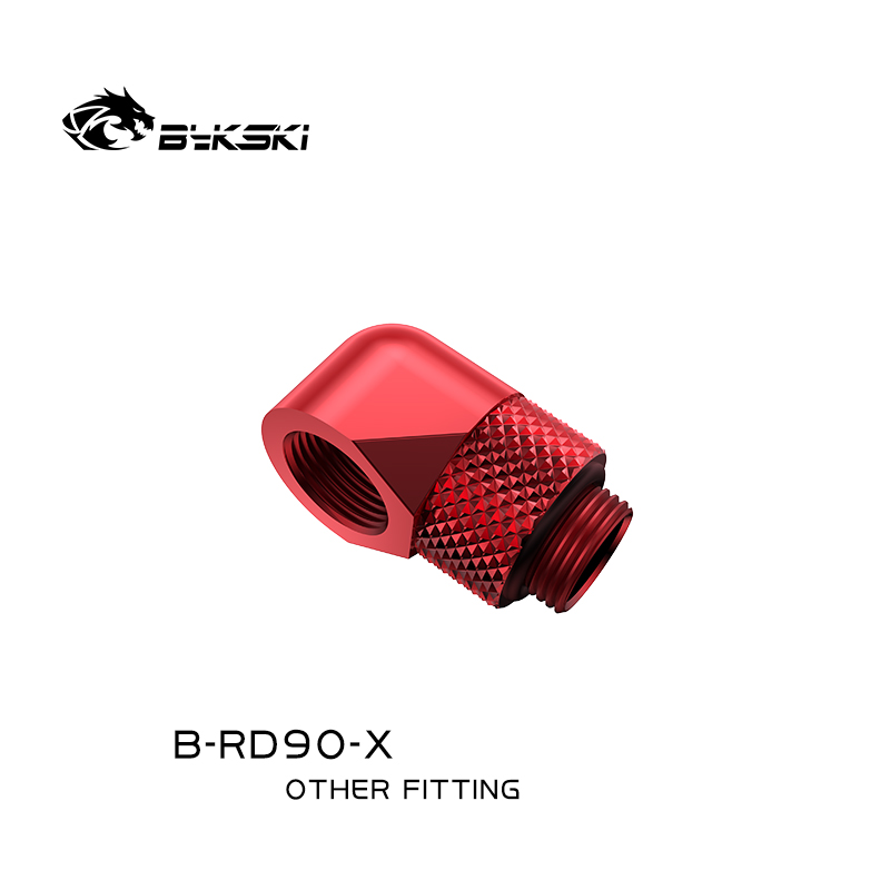 Bykski B-RD90-X 90 Degree Bras - огляд і ціна Compression Fitting Brass