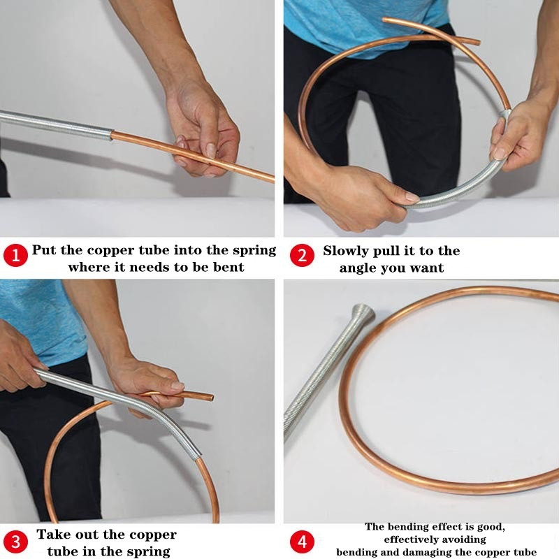 5Pcs/Set Air Condition Copper  - огляд і ціна Pipe Bending Spring