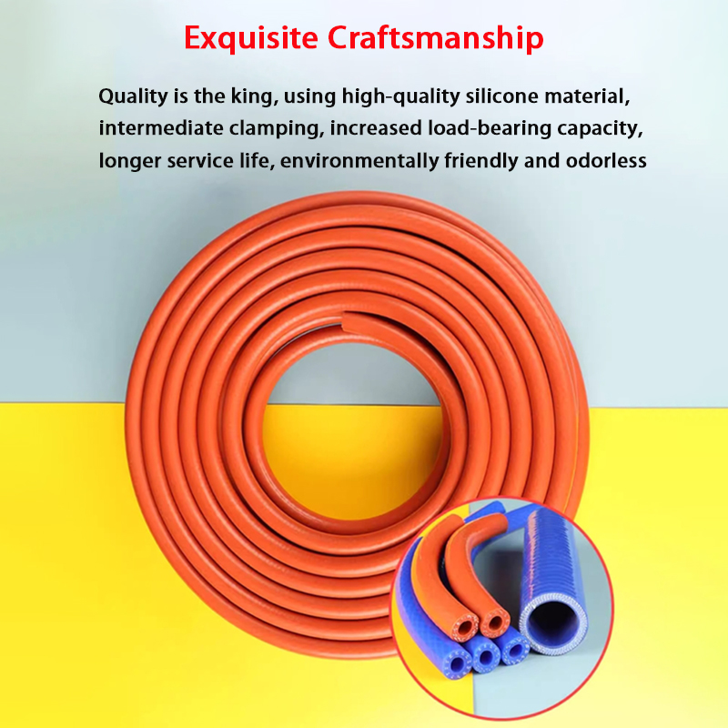 1 Meter Thickening Silicone Tu - огляд і ціна Flexible Hose Braided