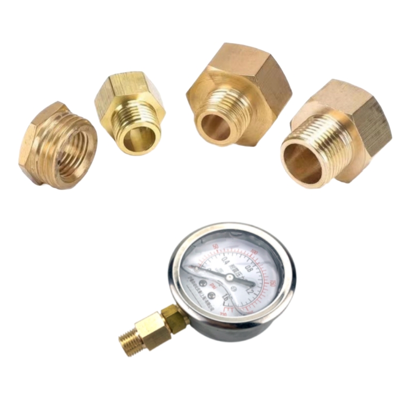 For Pressure Gauge Conversion  - огляд і ціна Compression Fitting Brass