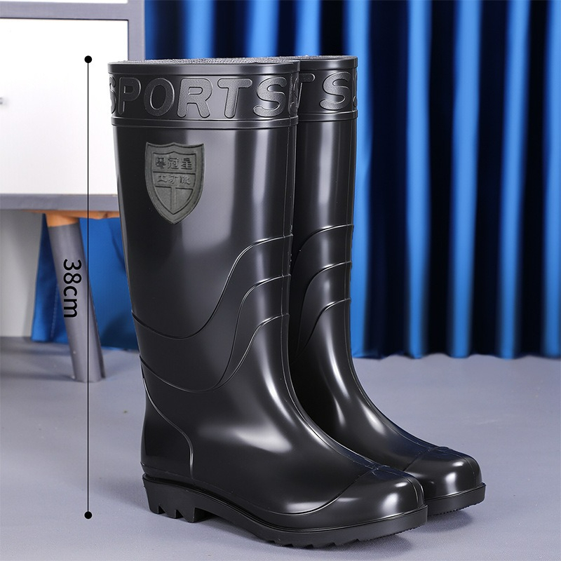 Men's Rain Boots Work High-Tub - огляд і ціна Pipe Bending Spring