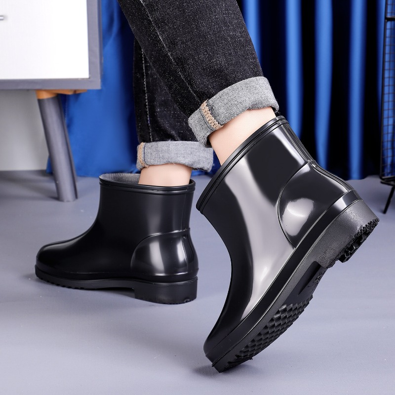 Men's Rain Boots Work High-Tub - огляд і ціна Pipe Bending Spring