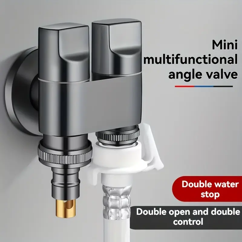 Stainless steel double outlet  - огляд і ціна Toilet Fill Valve