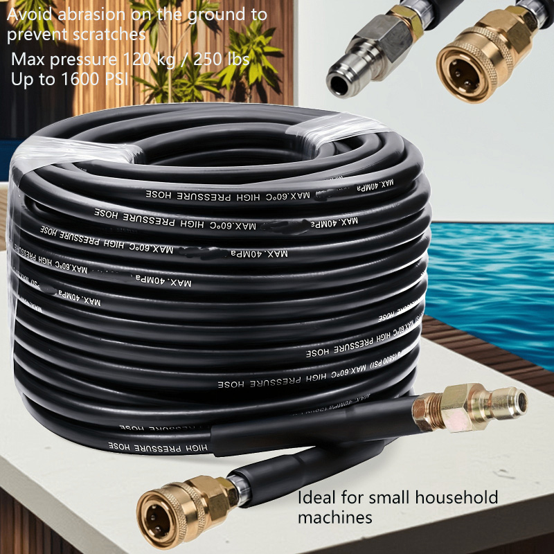 Sewer Jetter Kit,5800PSI 1.45m - огляд і ціна Drain Pipe Clip