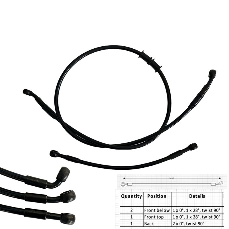AN3 Moto Hydraulic Stainless S - огляд і ціна Ptfe Tape Thread