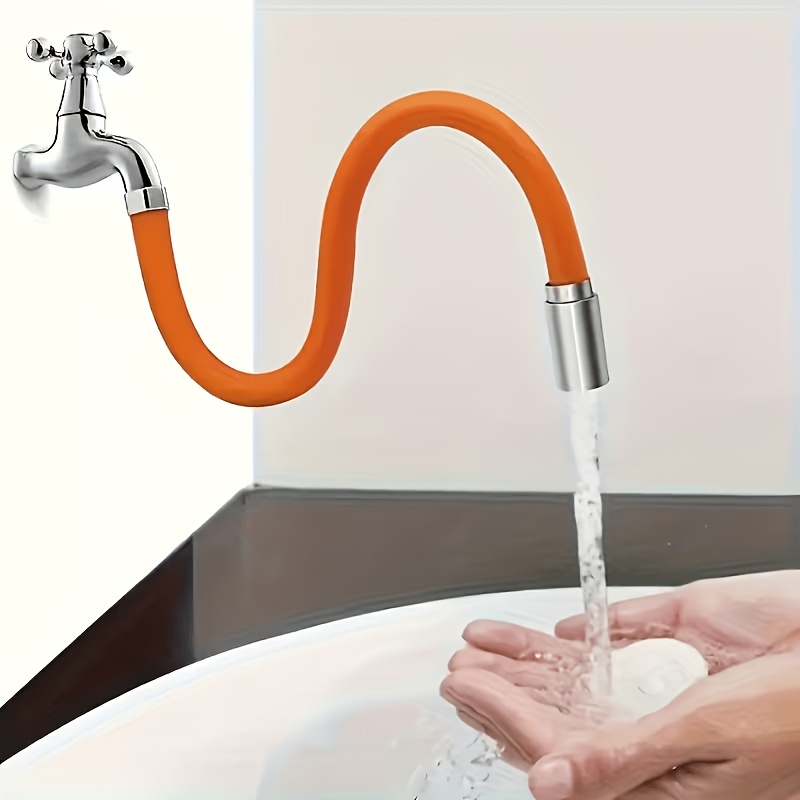 2-in-1 Foldable Faucet Extende - огляд і ціна Flexible Hose Braided