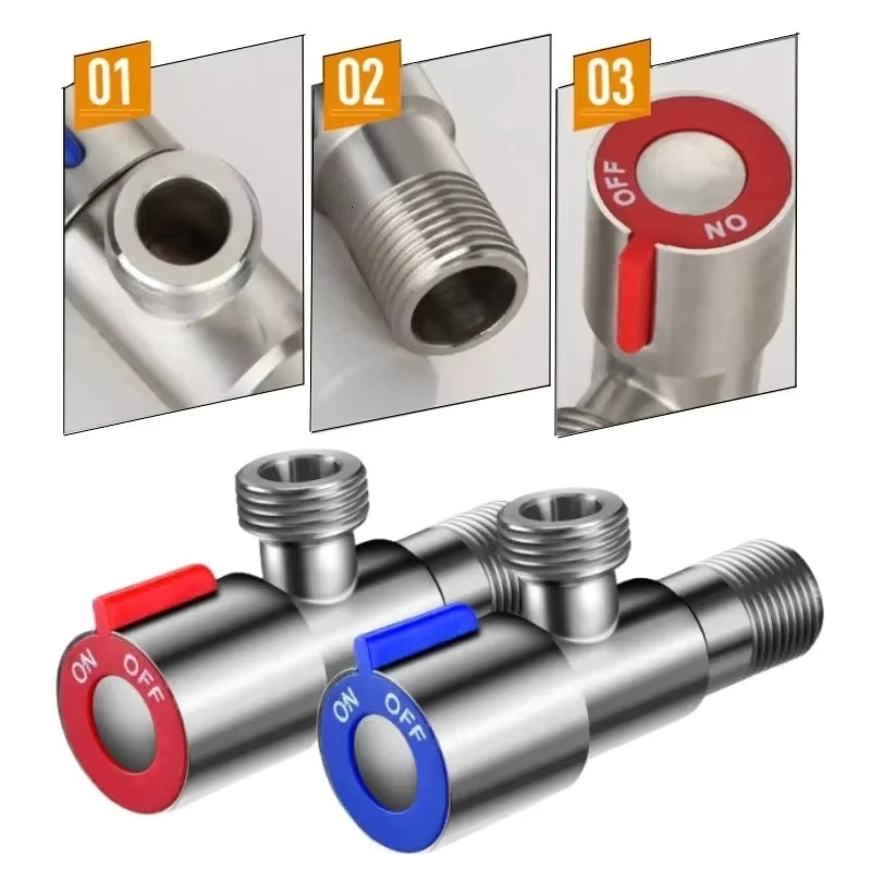 1pc Triangle Valve Toilet Wate - огляд і ціна Toilet Fill Valve