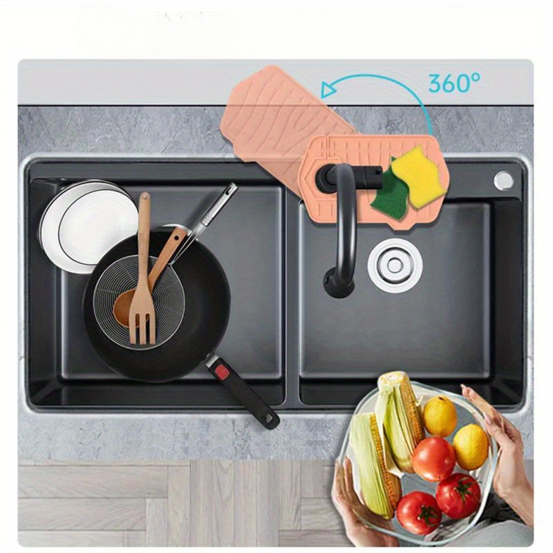 Faucet Mat Double Sided Use Si - огляд і ціна Silicone Tap Washer