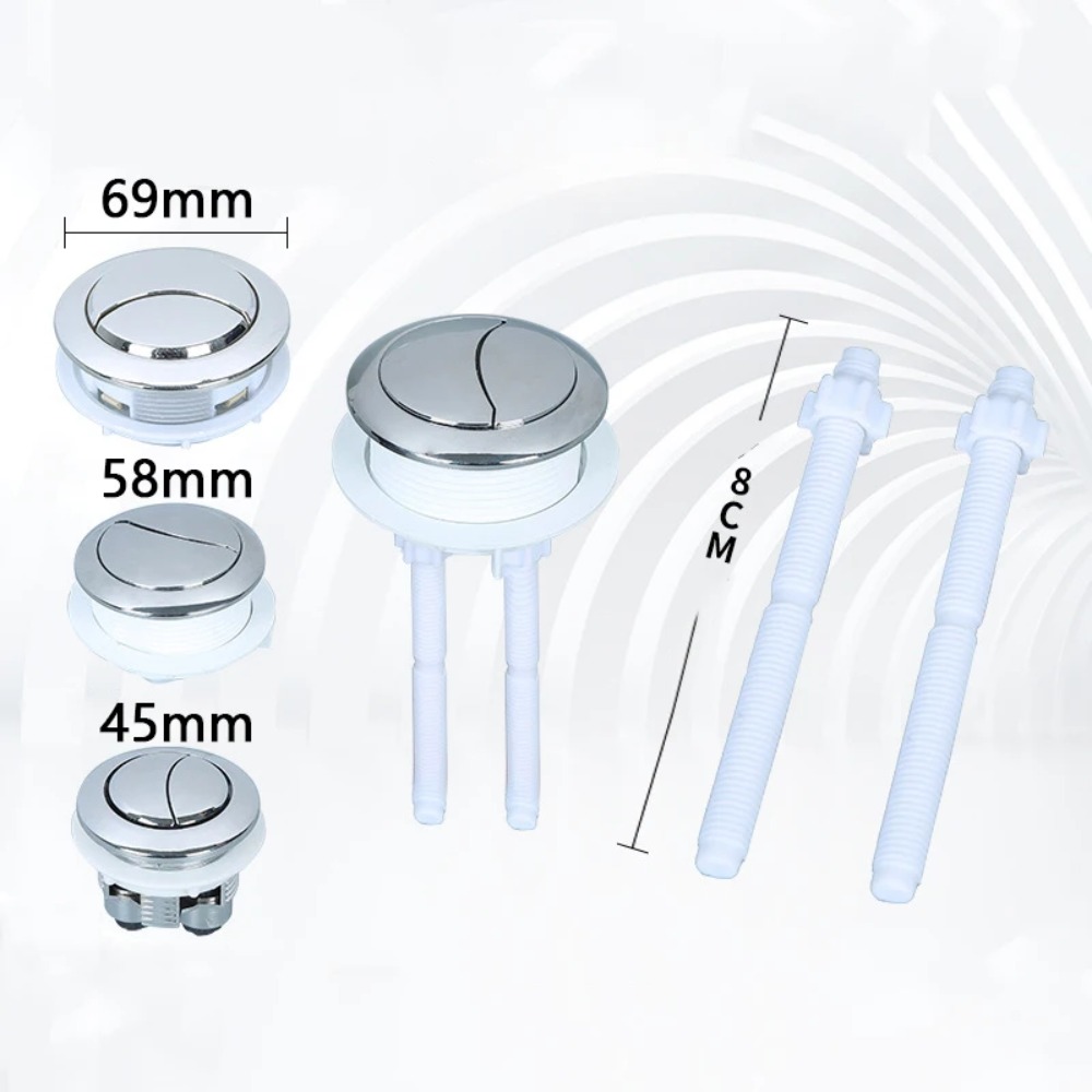 38/48/58MM Dual Push Button Un - огляд і ціна Toilet Fill Valve