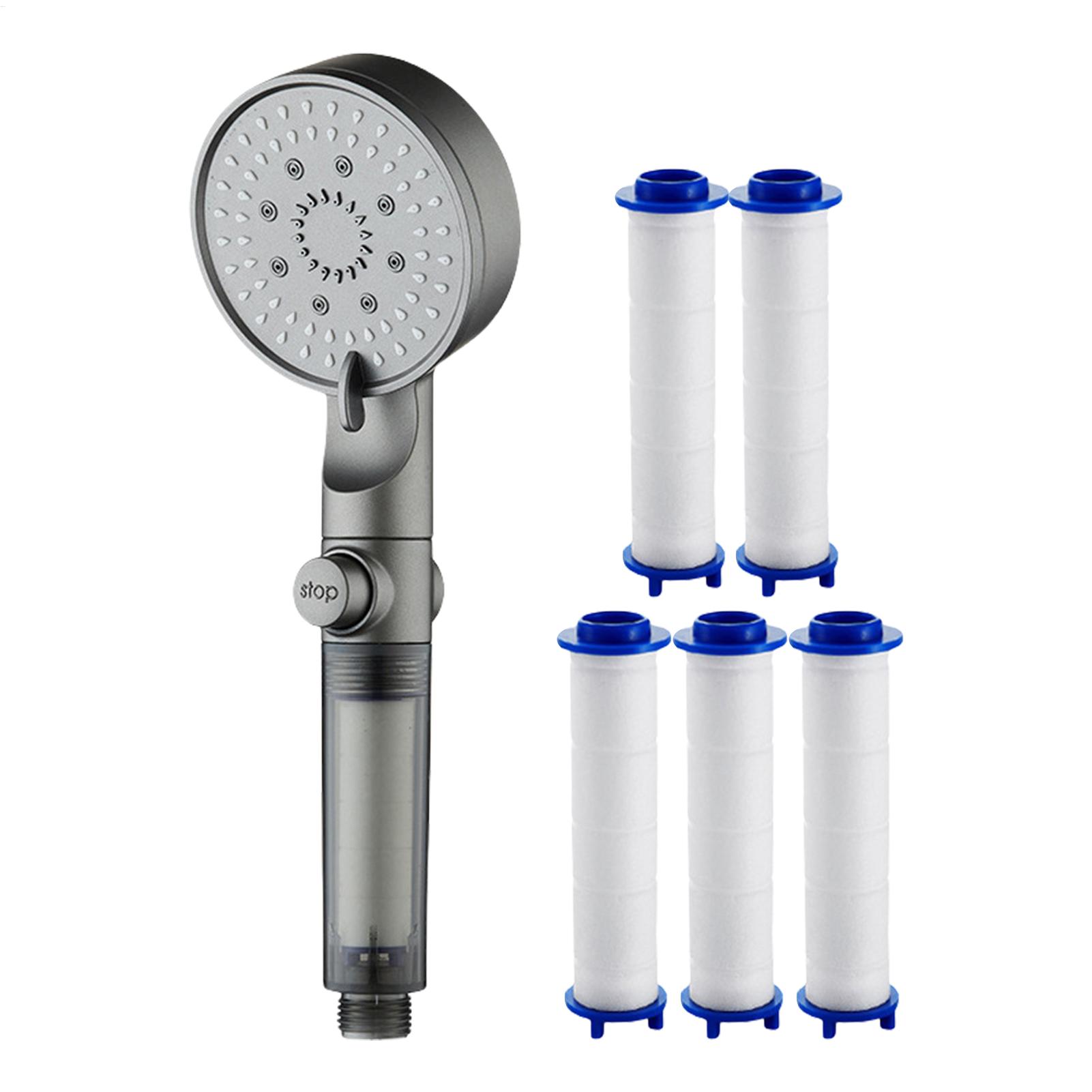 New Shower Head 5 Modes Filter - огляд і ціна Silicone Tap Washer