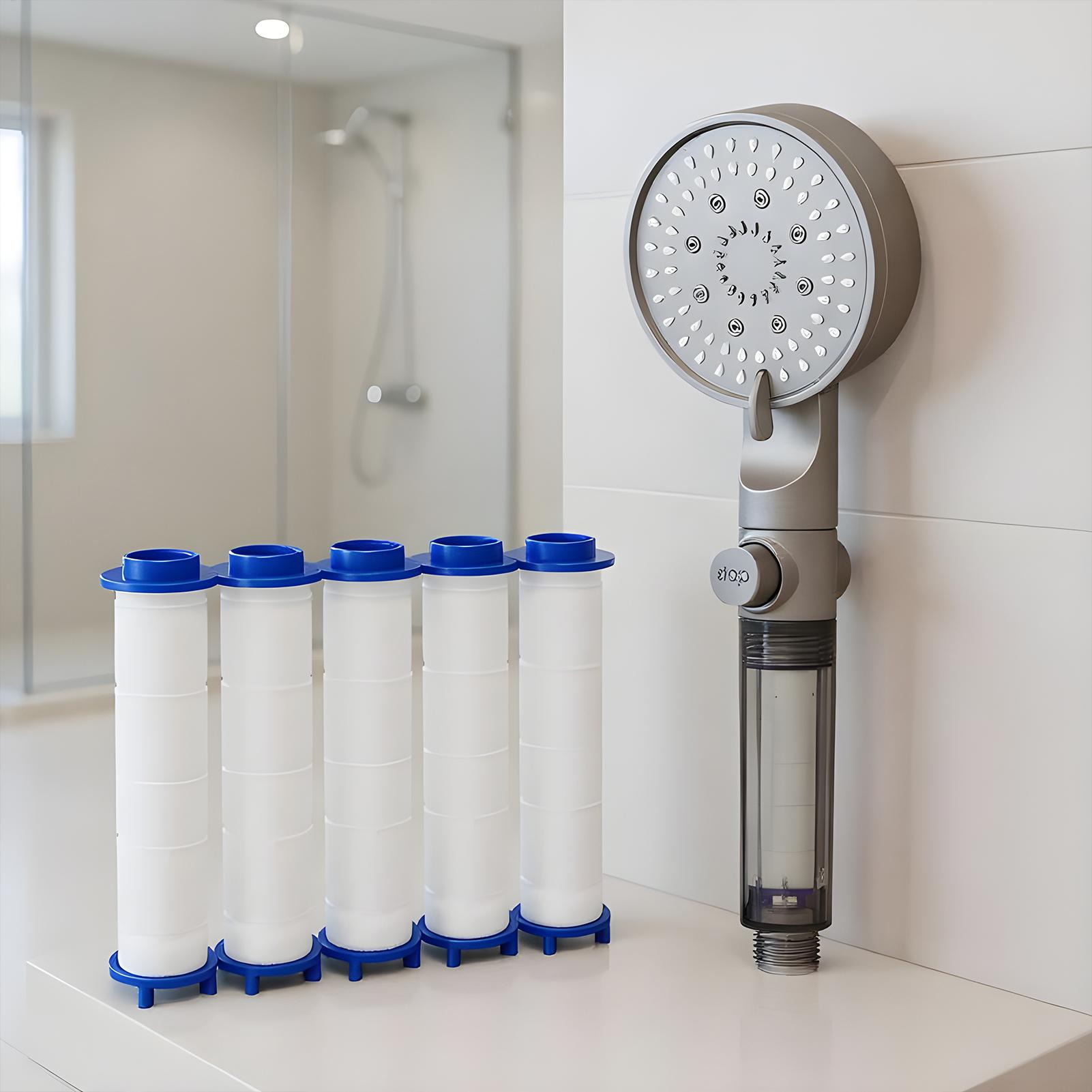 New Shower Head 5 Modes Filter - огляд і ціна Silicone Tap Washer