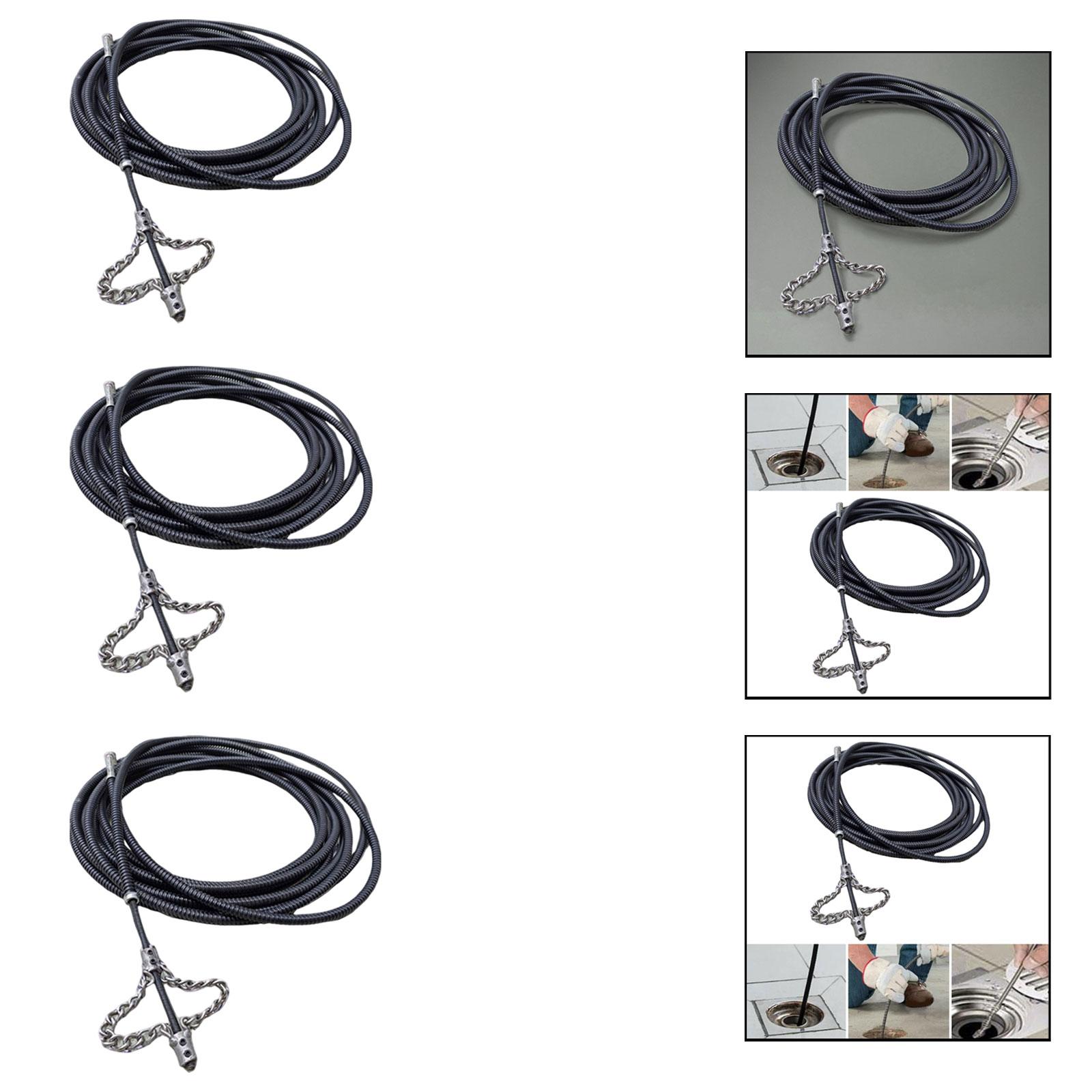 Plumbing Snake Metal Drain Cle - огляд і ціна Drain Snake Flexible