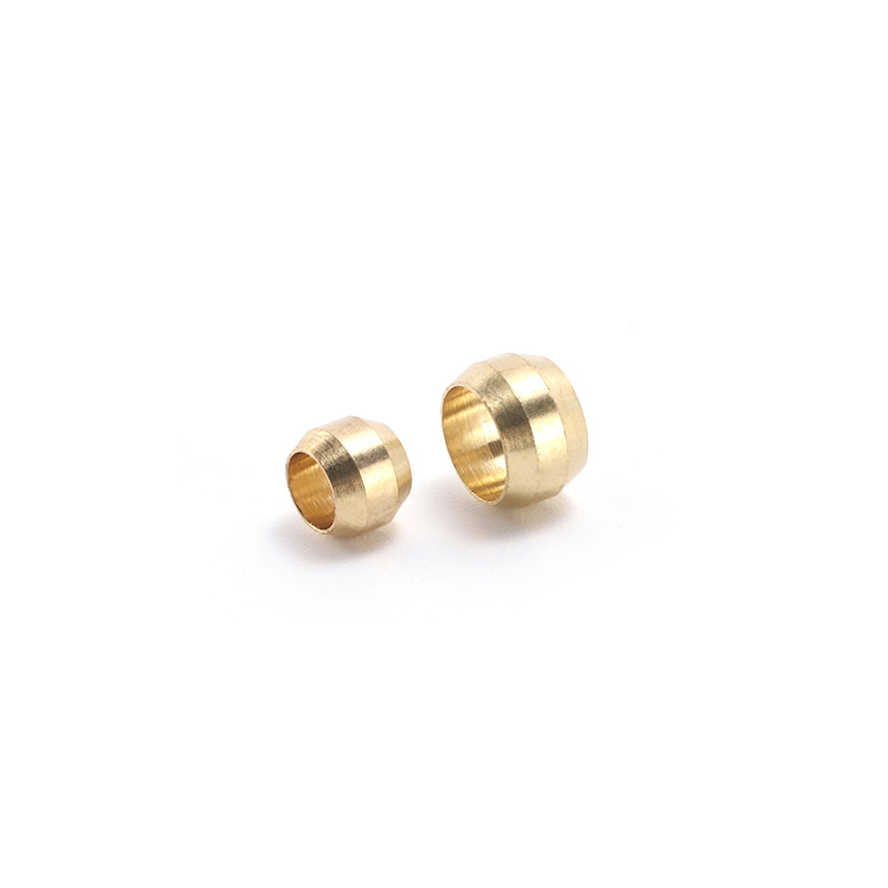 100PCS Brass Ferrule Sleeve Fe - огляд і ціна Compression Fitting Brass