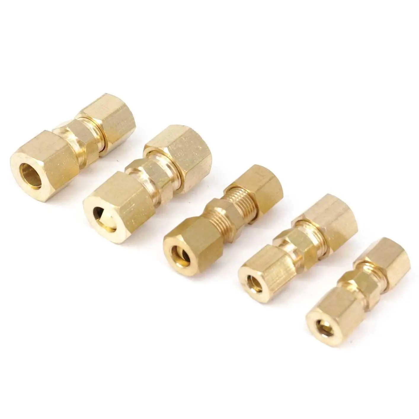 Compression Fitting Fit Tube O - огляд і ціна Compression Fitting Brass