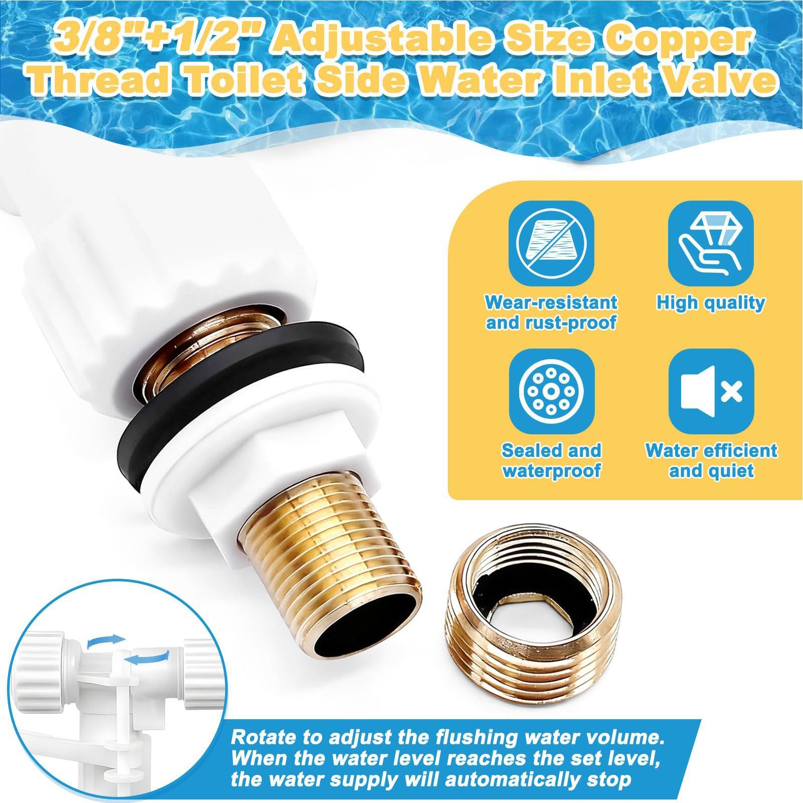 Toilet Fill Valve Brass Connec - огляд і ціна Toilet Fill Valve