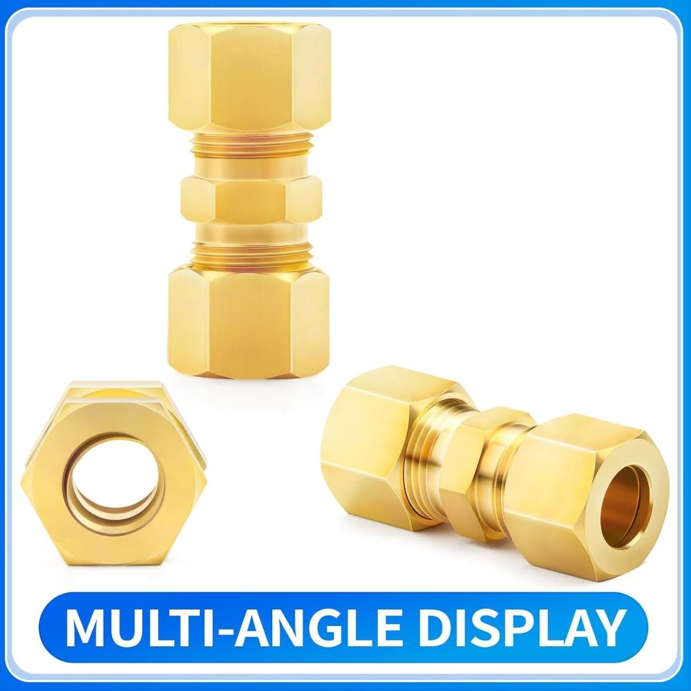 Adapter Brass Brass Compressio - огляд і ціна Compression Fitting Brass
