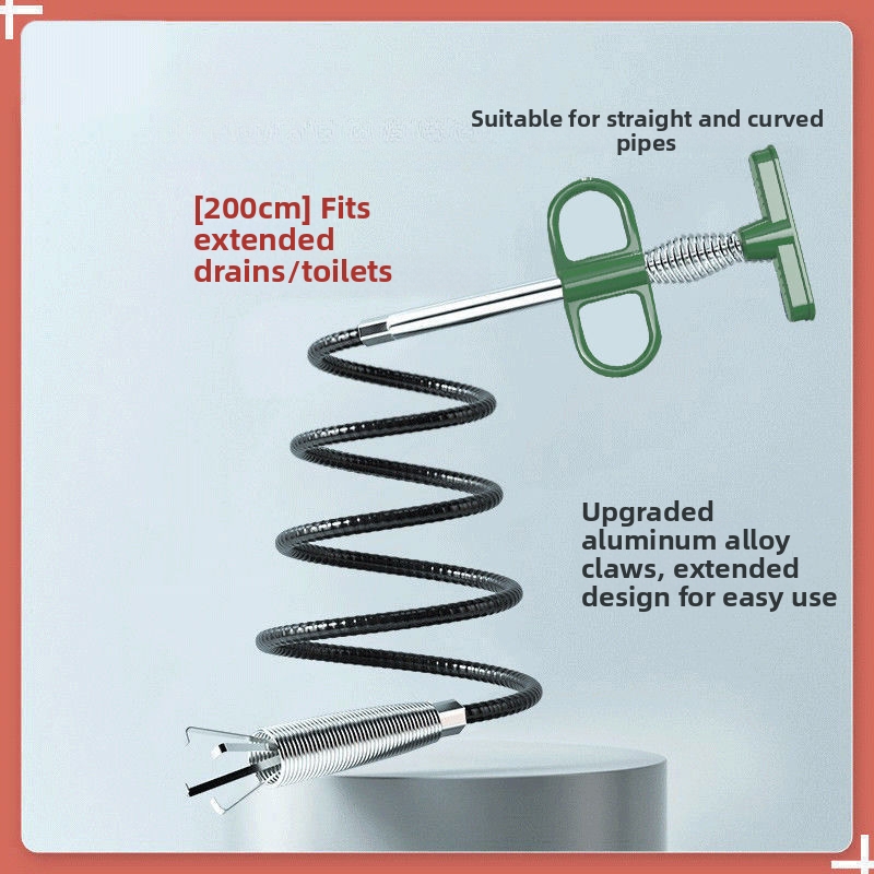 Green Drain Snake Claw for Hai - огляд і ціна Drain Snake Flexible