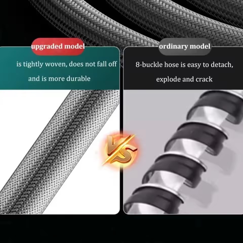 1.5/2M Nylon Rope Braided Show - огляд і ціна Flexible Hose Braided