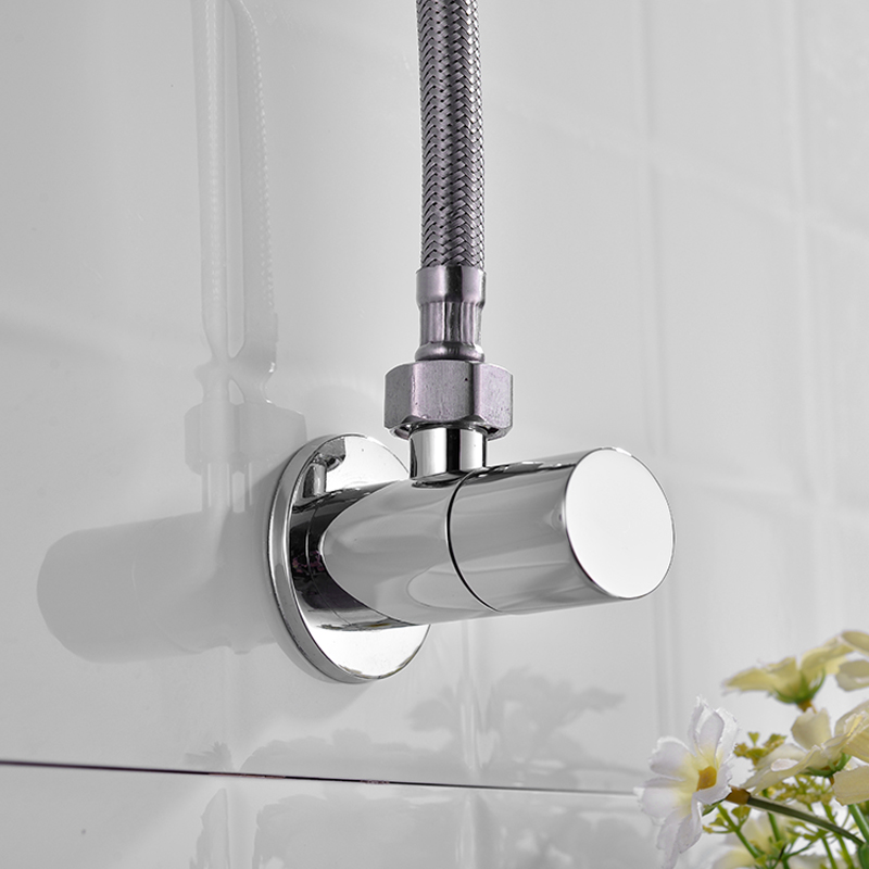 Brass Angle Valve Chrome Black - огляд і ціна Toilet Fill Valve